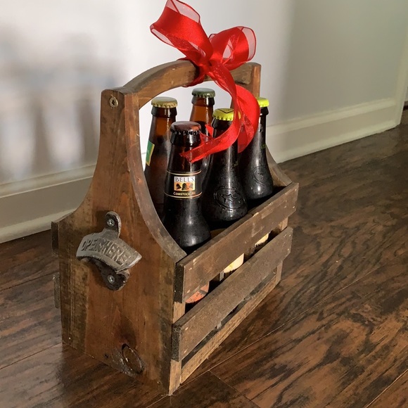 Handmade - Wooden Beer Crate - Picture 2 of 11